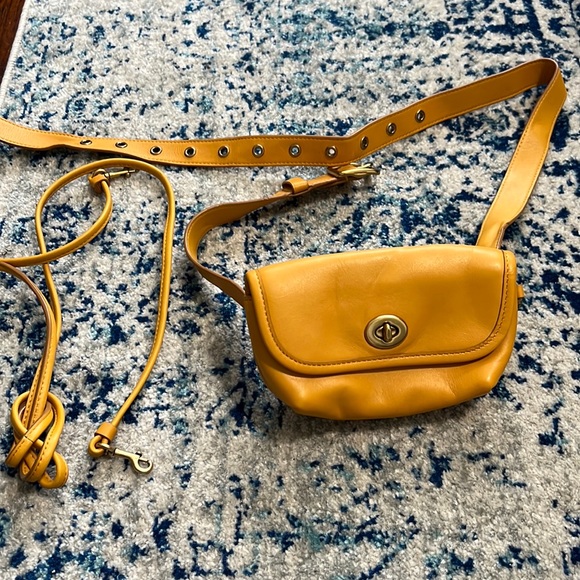 Coach Bags Coach Limited Edition Yellow Belt Bag Poshmark